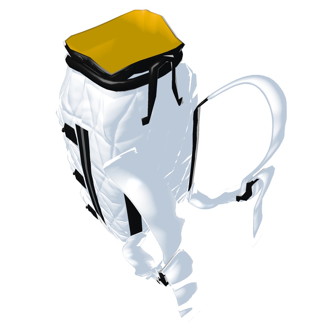 【3Dモデルアクセサリ】 - cloud rucksack -