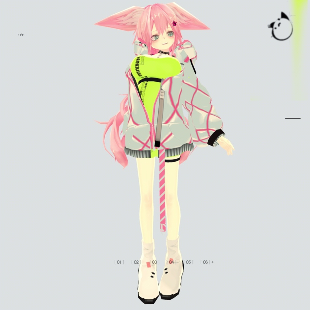 【３Dモデルウェア】 - Jucket_WabePunk2019 -