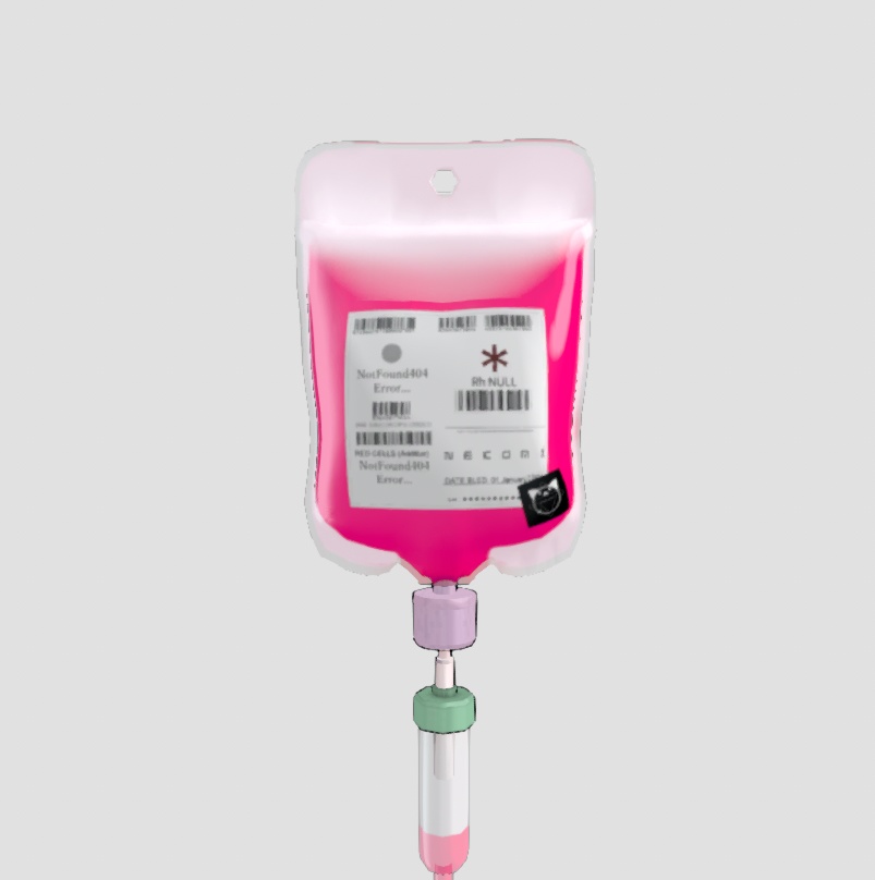 【3Dモデルアクセサリ】 - NEKOMI Artificial Infusion Pack Rh NULL -