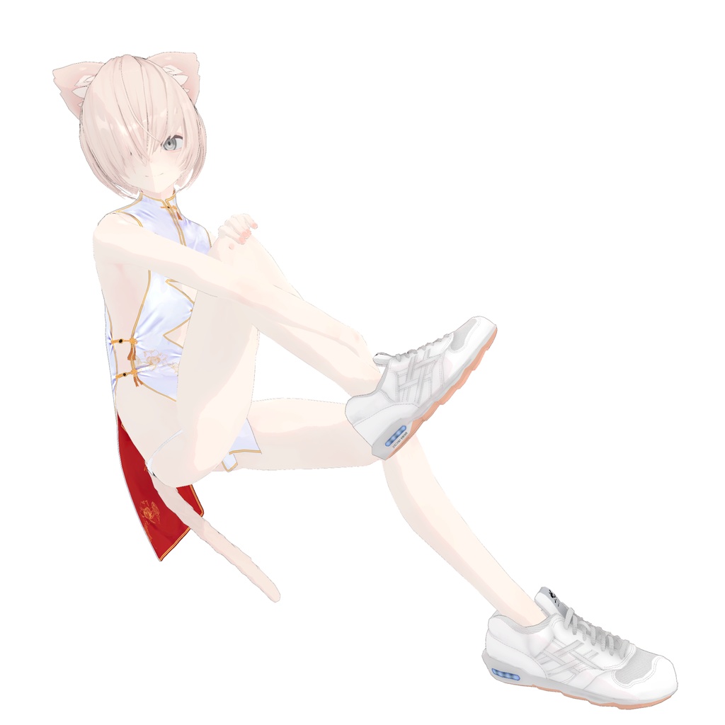 【3Dモデルウェア】チャイナドレス_CRAD