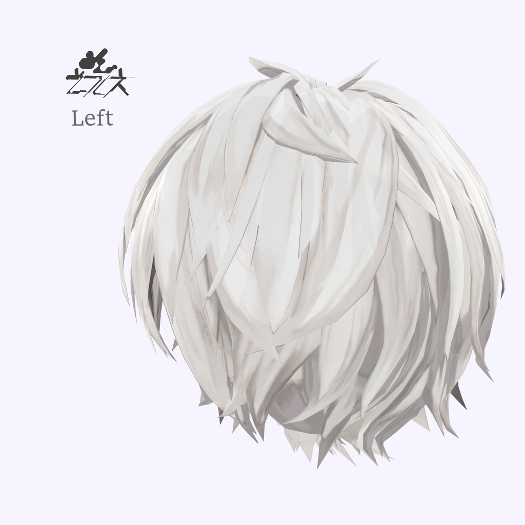 【3Dモデルアクセサリ】Hair_Astral