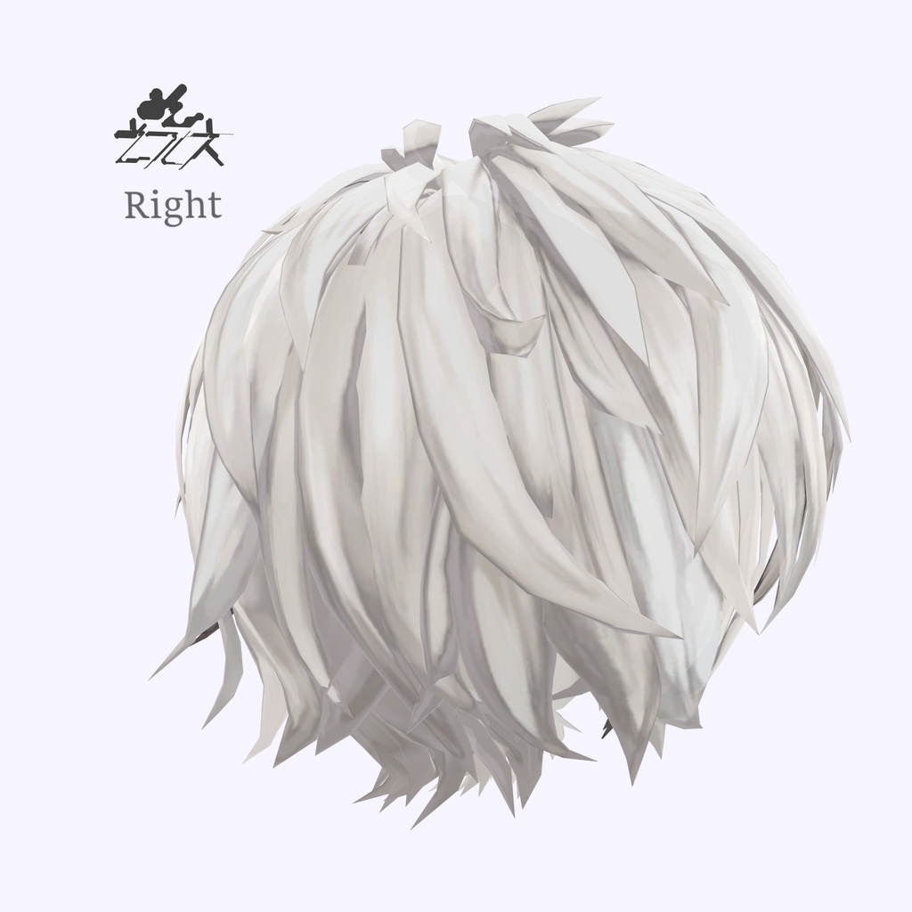 【3Dモデルアクセサリ】Hair_Astral