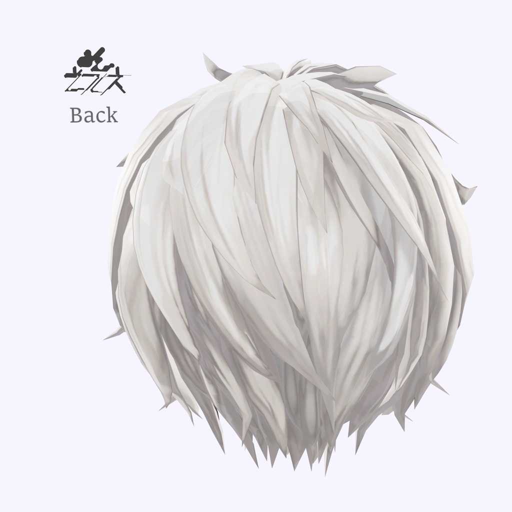 【3Dモデルアクセサリ】Hair_Astral