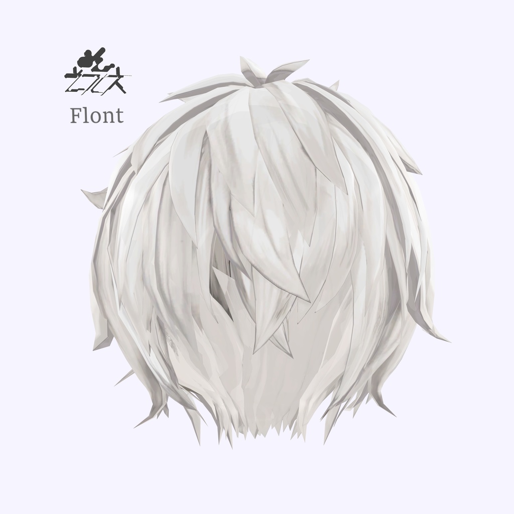 【3Dモデルアクセサリ】Hair_Astral