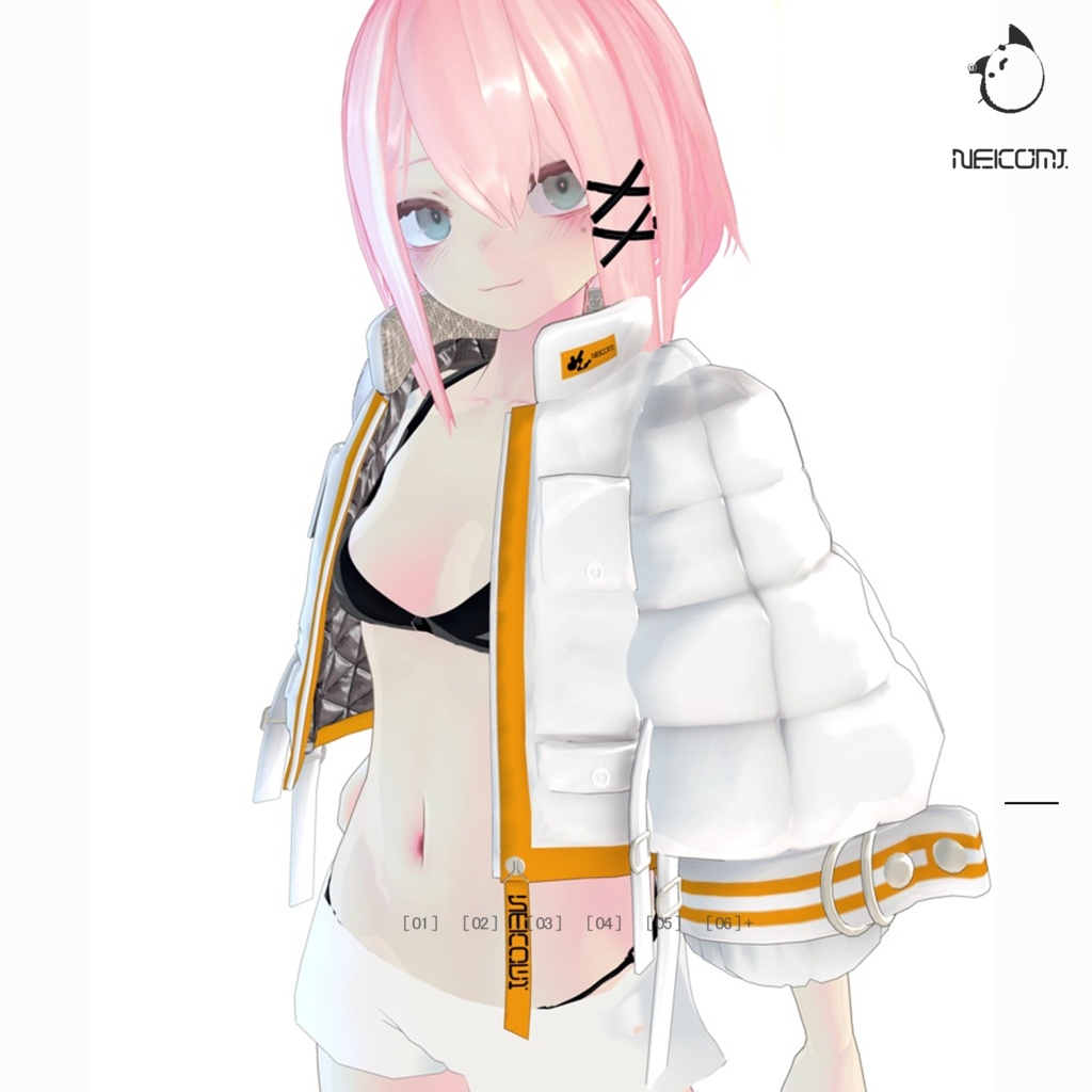 【３Dモデルウェア】JUCKET_GADGET20