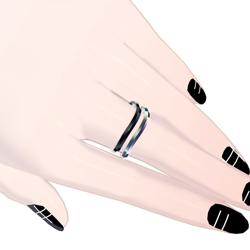 【3Dモデル】Ring_PHRASE-LineWb-