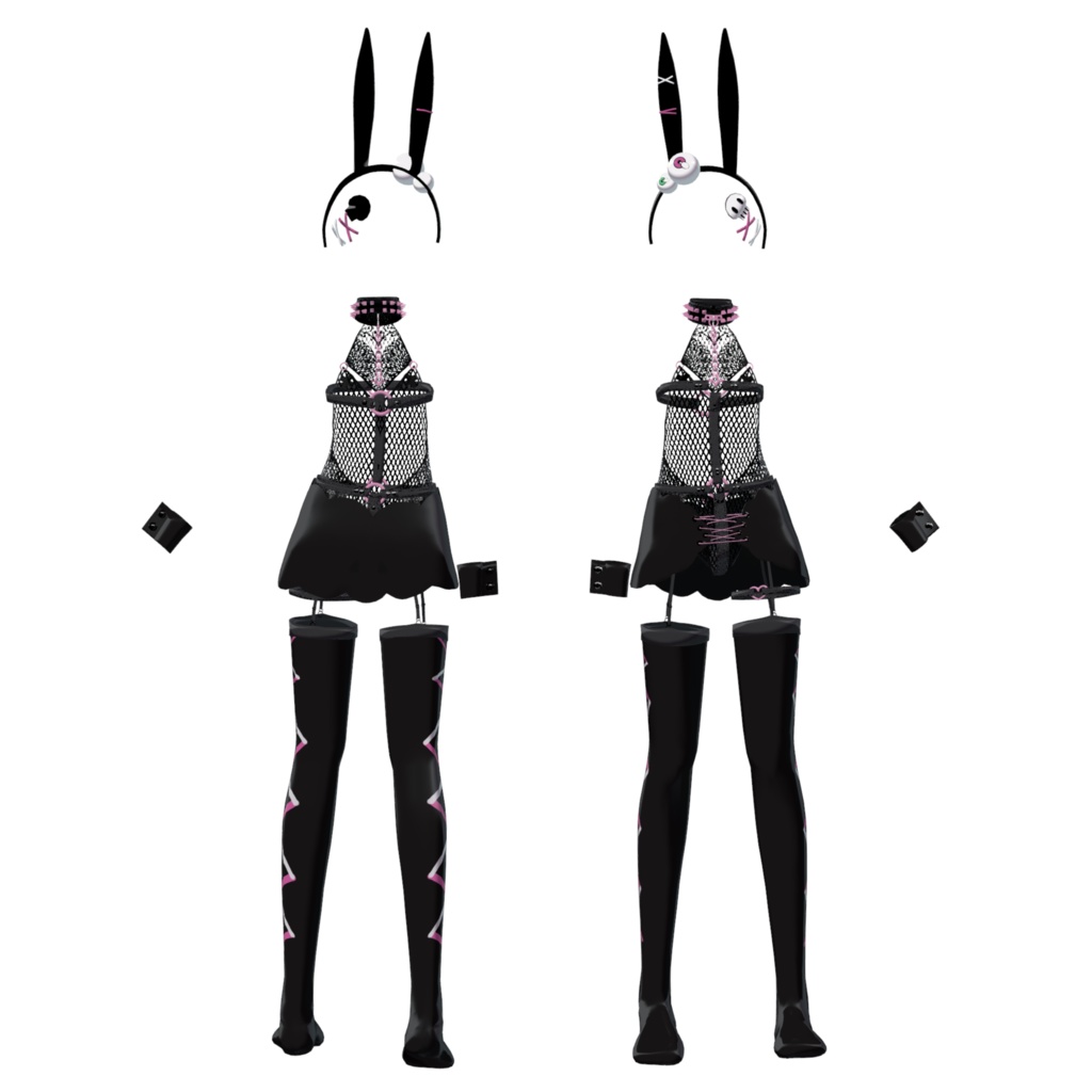 【3Dモデルウェア】アングラの子 bunny_BH202