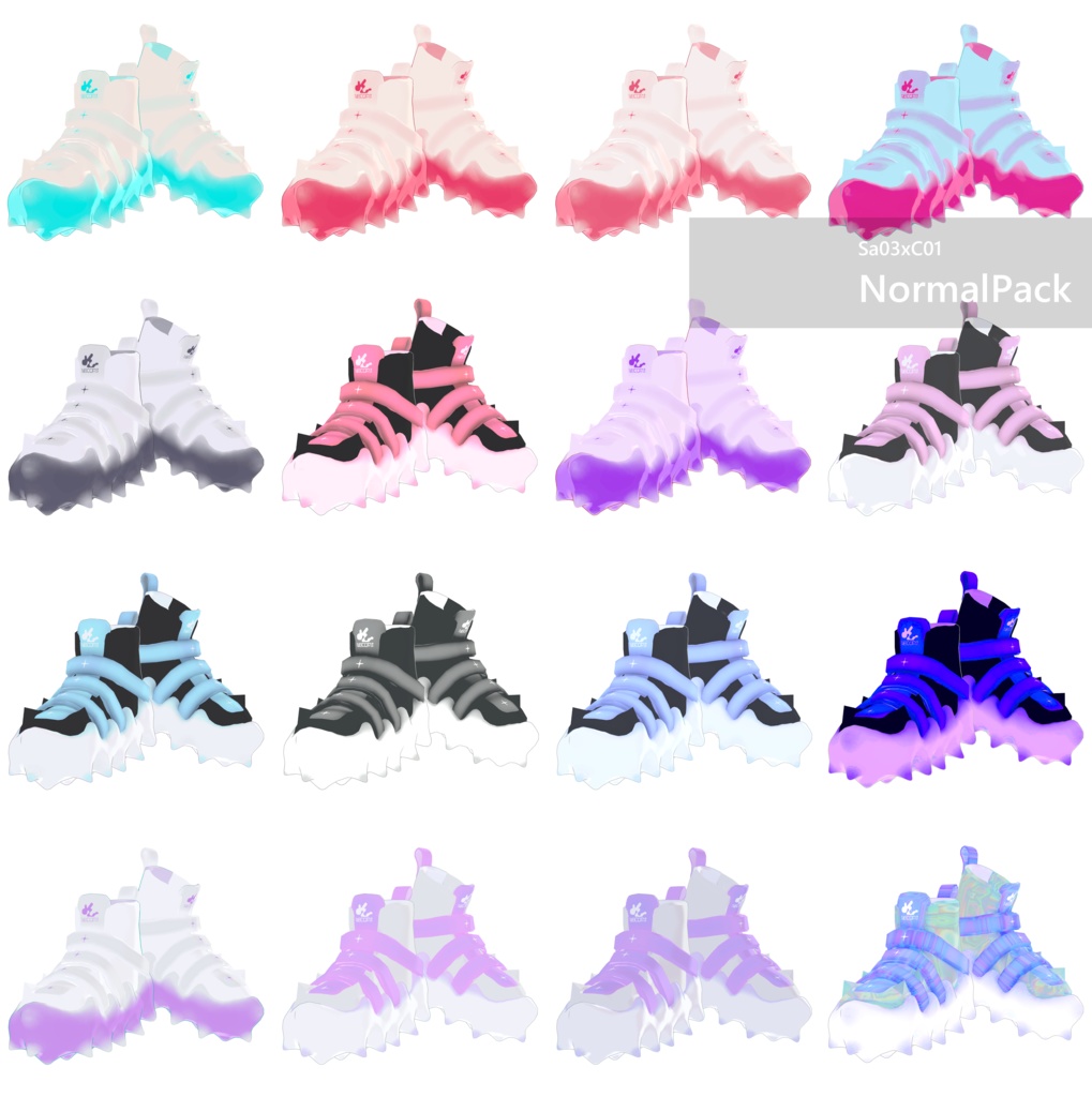 【3Dモデルウェア】Shose PUNIUNITIP