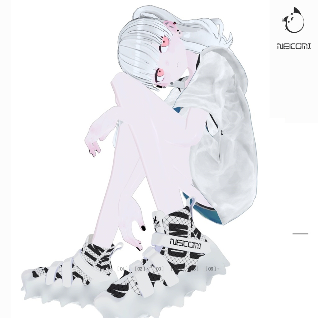 【3Dモデルウェア】Shose PUNIUNITIP