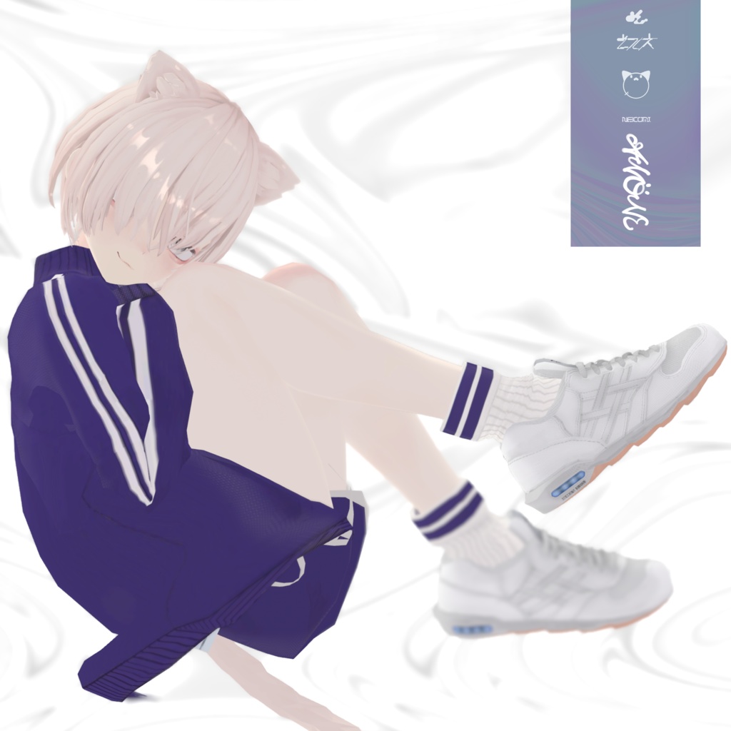 【オリジナル3Dモデル】 - アノネ - ( ジャージVer )