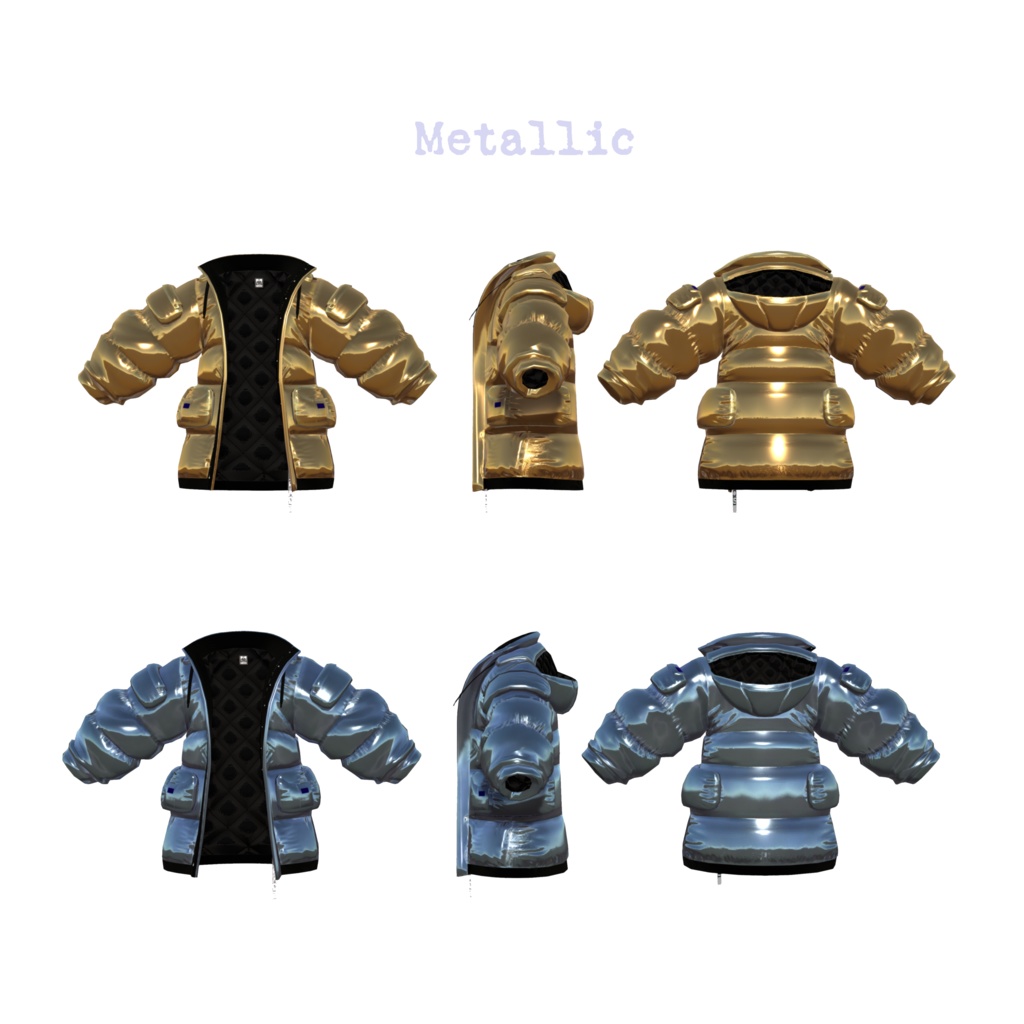 【3Dモデルウェア】jacket - J4000Original - 【NEKOMI】