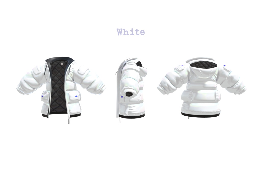 【3Dモデルウェア】jacket - J4000Original - 【NEKOMI】