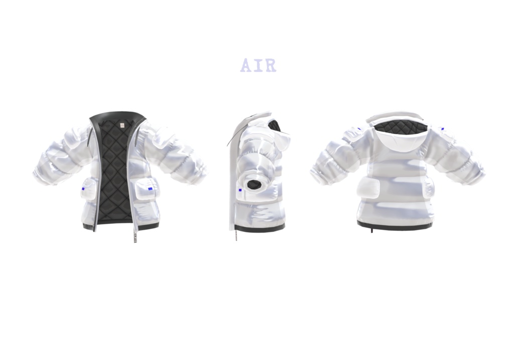 【3Dモデルウェア】jacket - J4000Original - 【NEKOMI】