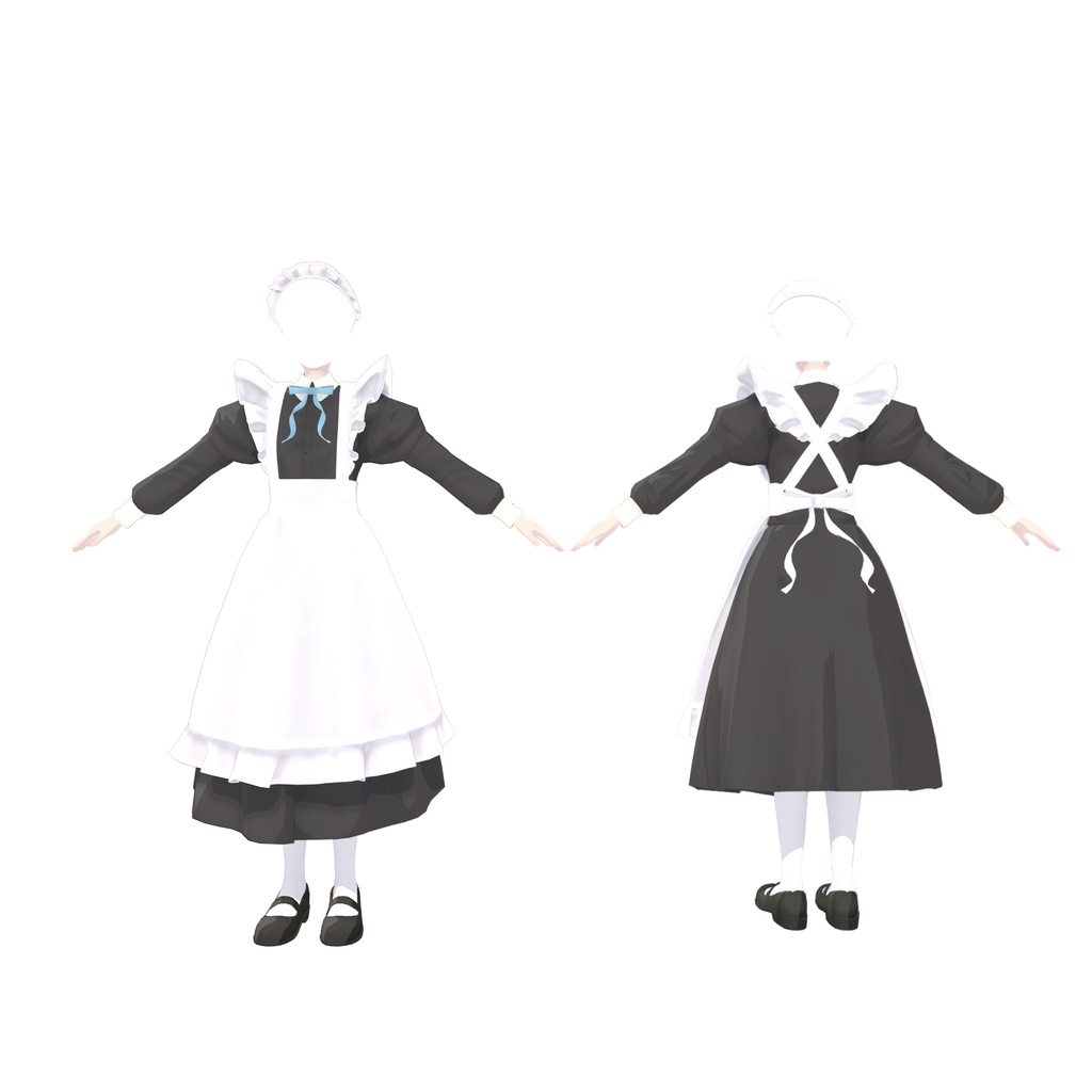 【3Dモデルウェア】classicmaid