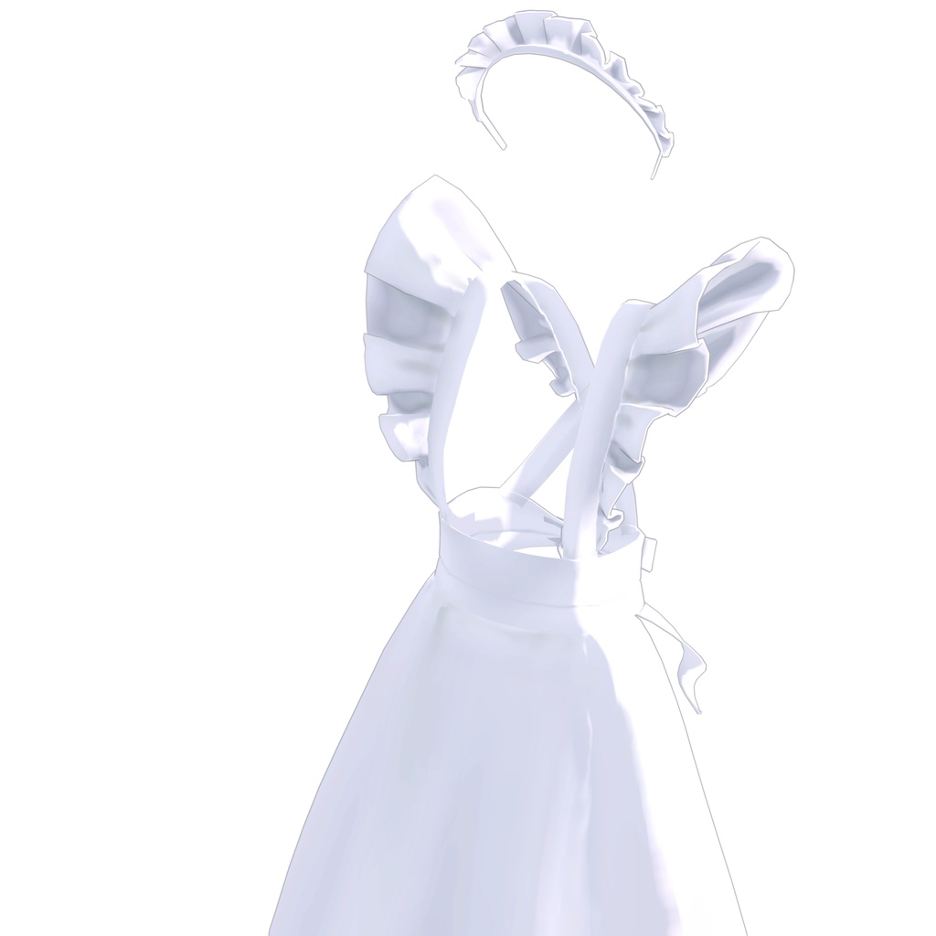【3Dモデルウェア】classicmaid