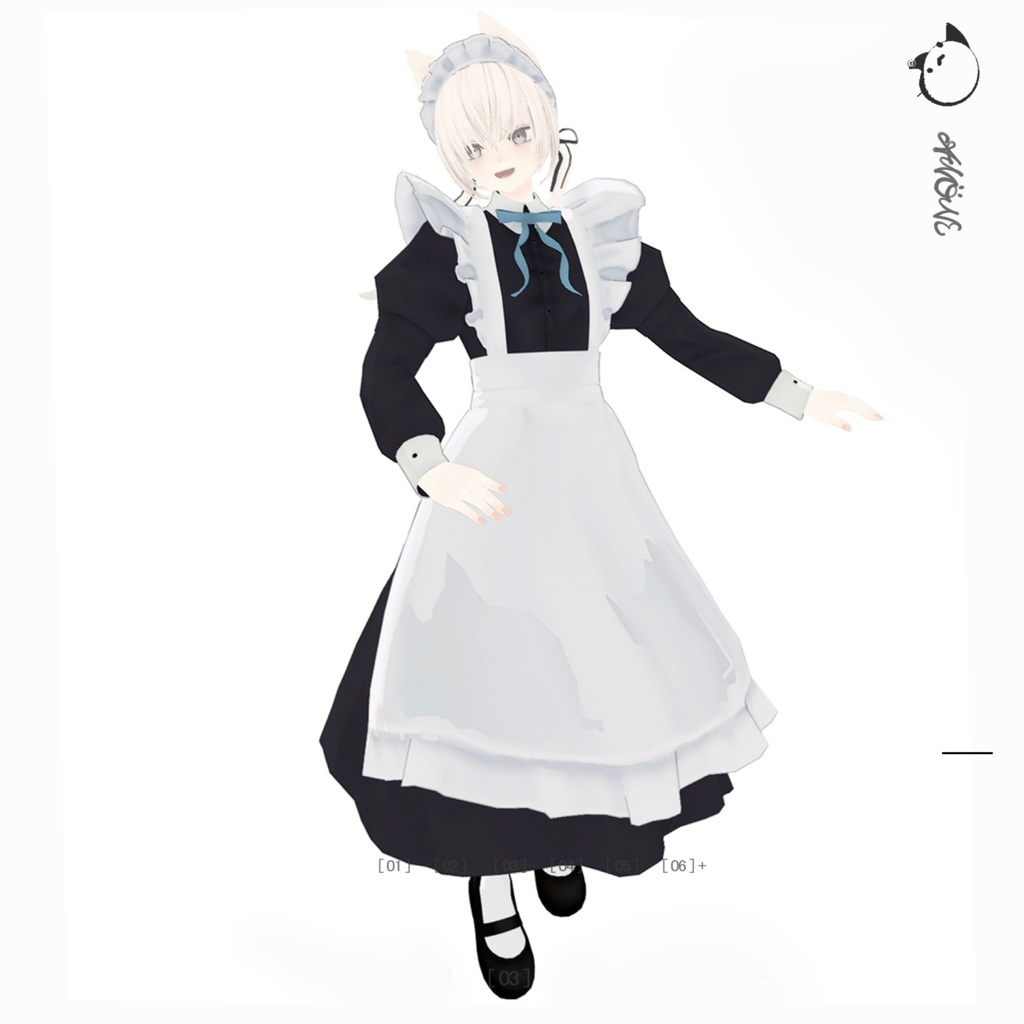 【３Dモデルウェア】classicmaid