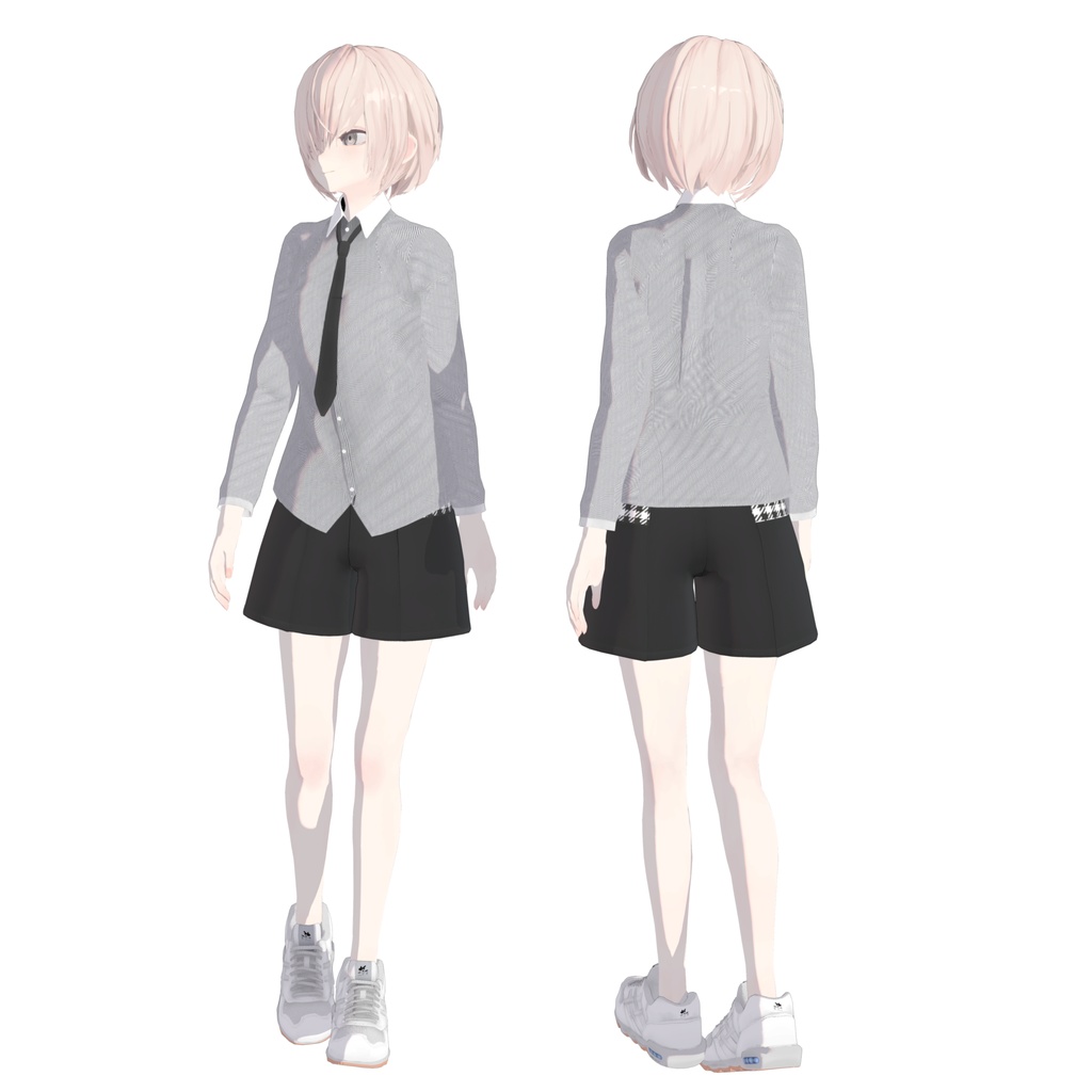 【3Dモデルウェア】Ph_bottoms Short pants