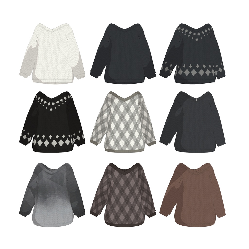 【3Dモデルウェア】Ph_Outer Swet OverNit