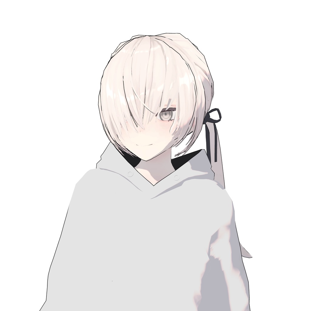 【3Dモデルアクセサリ】Anone_Twintale