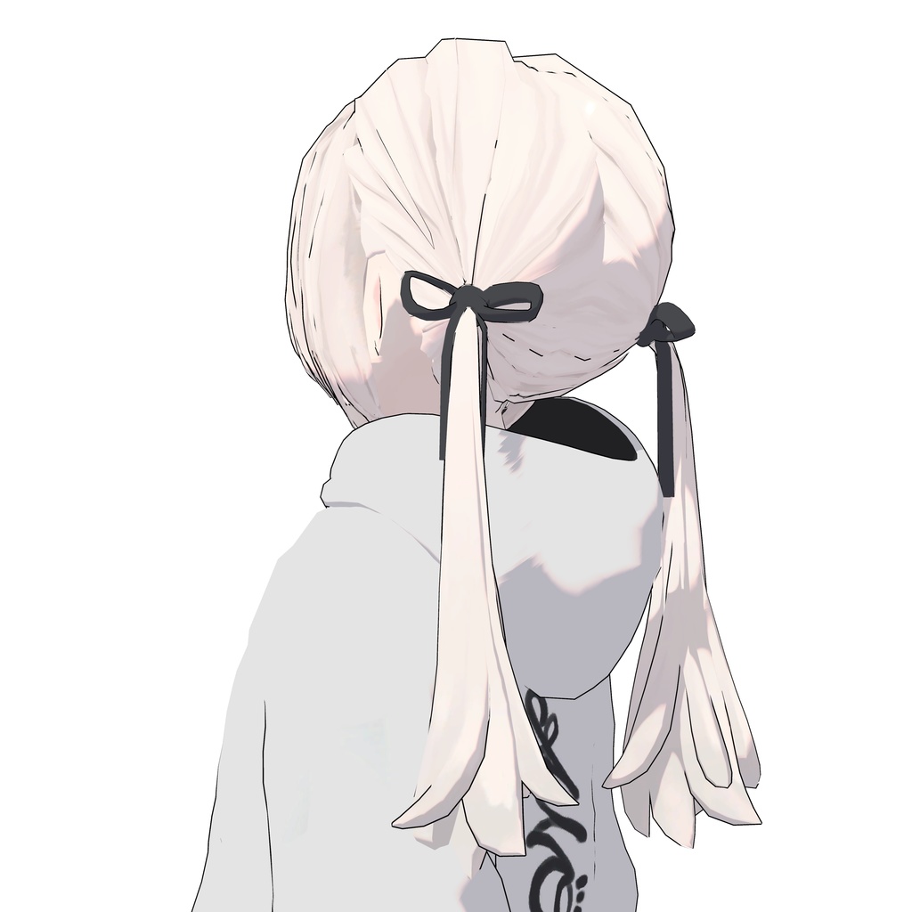 【3Dモデルアクセサリ】Anone_Twintale