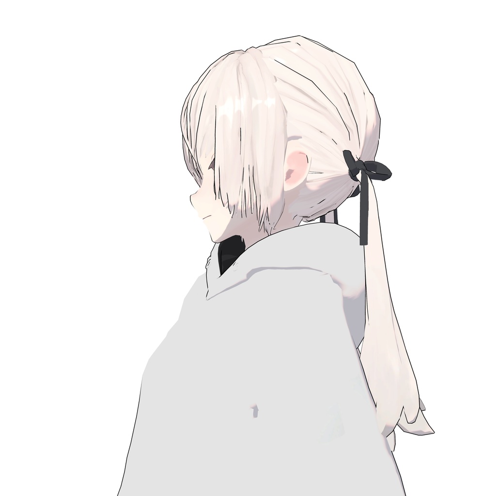 【3Dモデルアクセサリ】Anone_Twintale