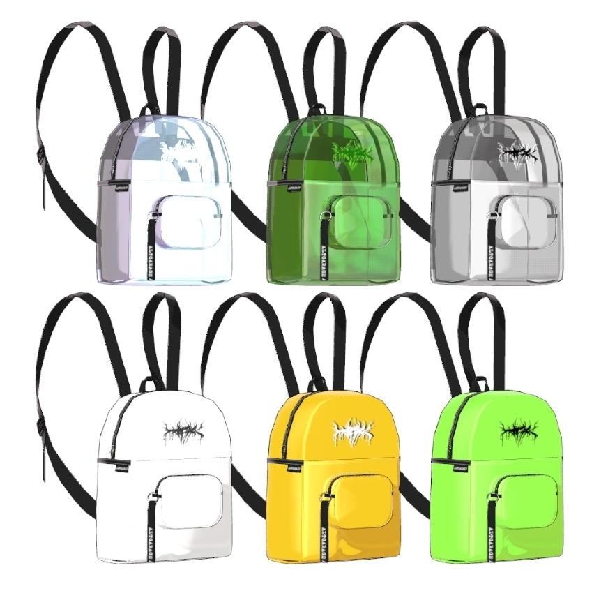 【3Dモデルウェア】Rucksack x ALTGARAGE