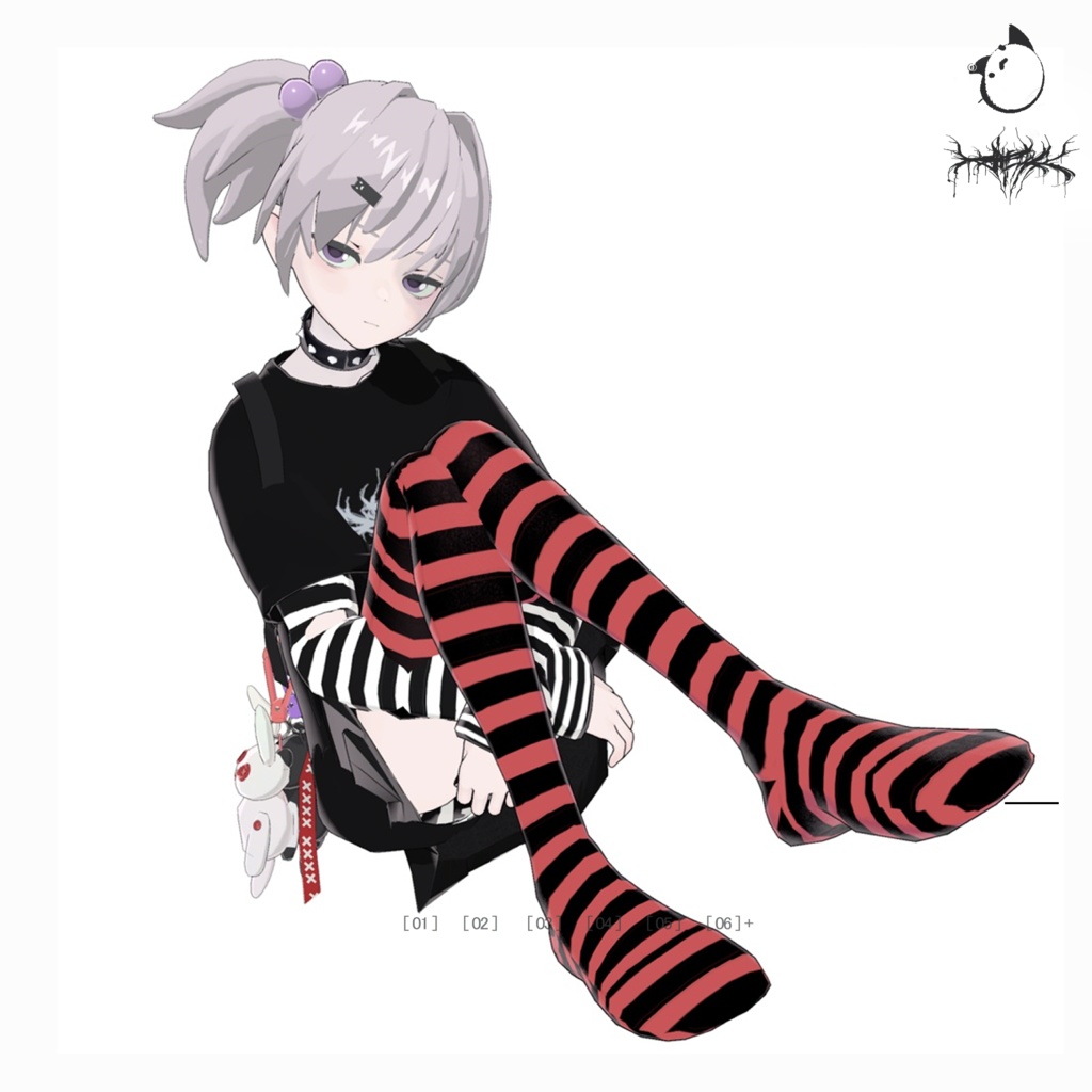 【3Dモデルウェア】socks,stockings x ALTGARAGE