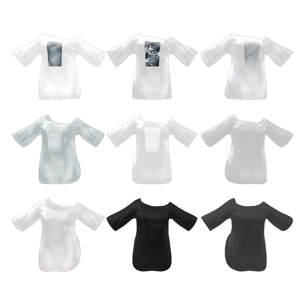 【3Dモデルウェア】Ph_シンプルダボT