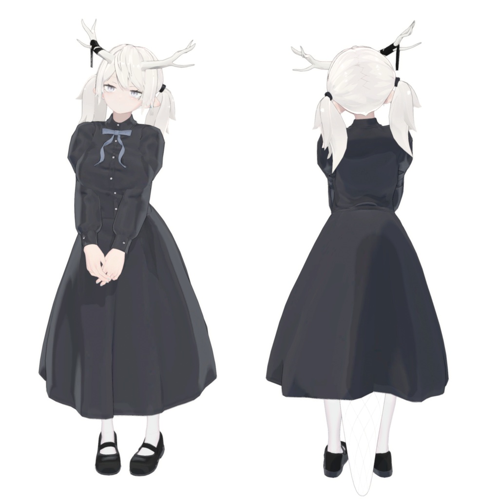 【3Dモデルウェア】classicmaid_B01