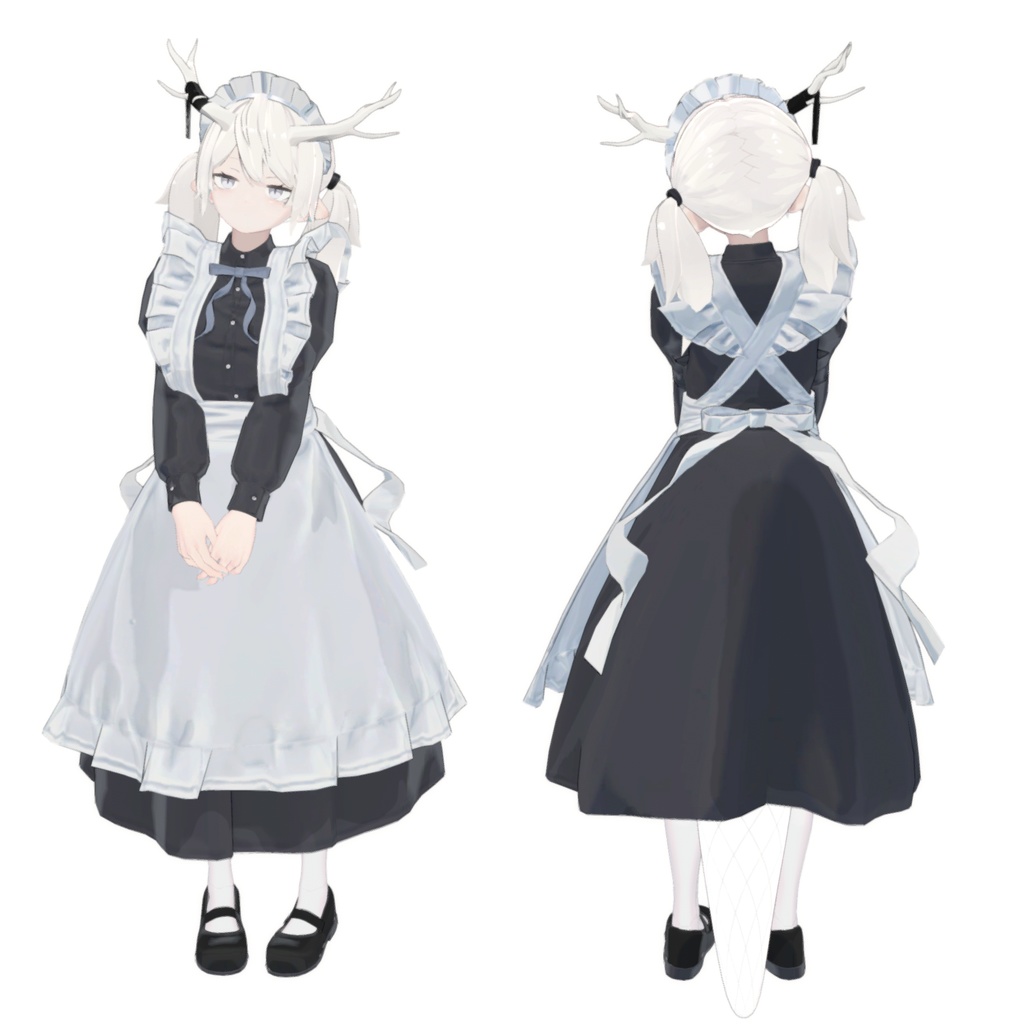 【3Dモデルウェア】classicmaid_B01