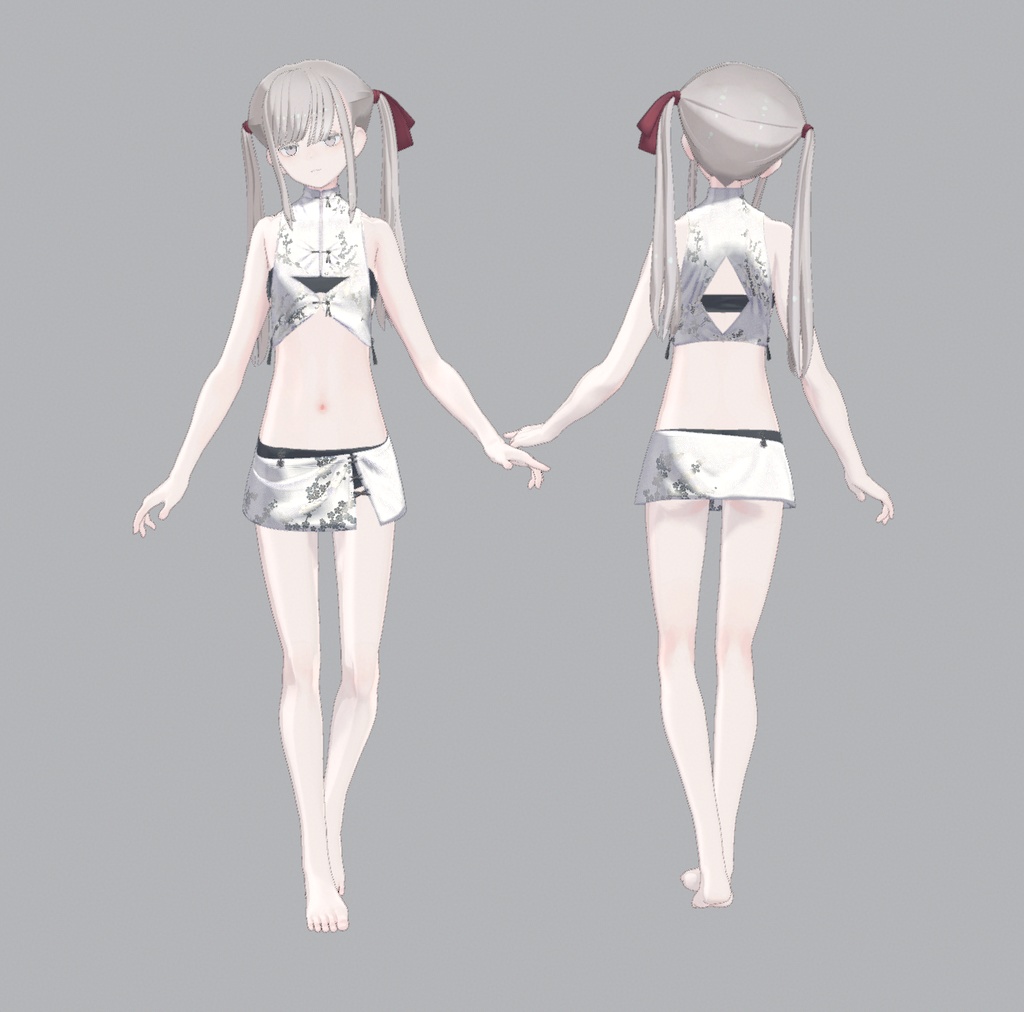 【3Dモデルウェア】PH Swim&RoomChinaWear