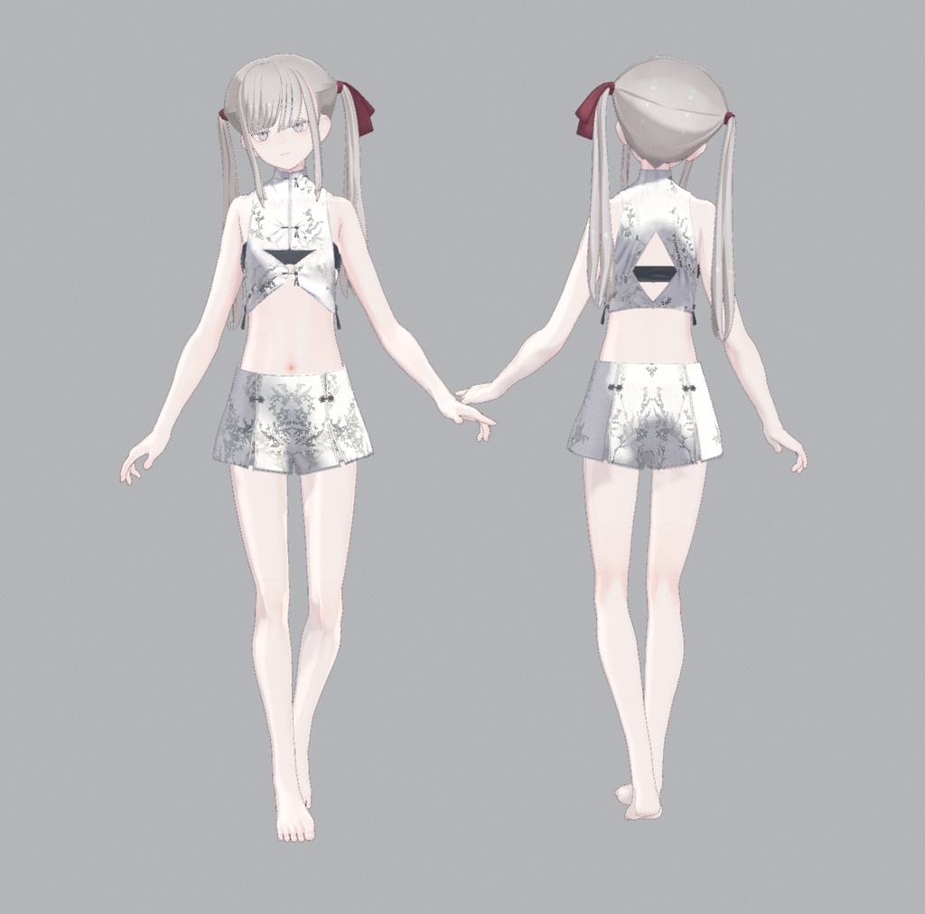 【3Dモデルウェア】PH Swim&RoomChinaWear