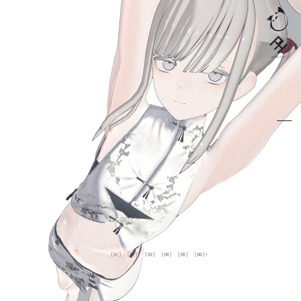 【３Dモデルウェア】PH Swim＆RoomChinaWear
