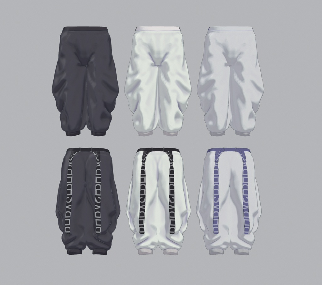 【3Dモデルウェア】Ph PantsMilitarySarouel