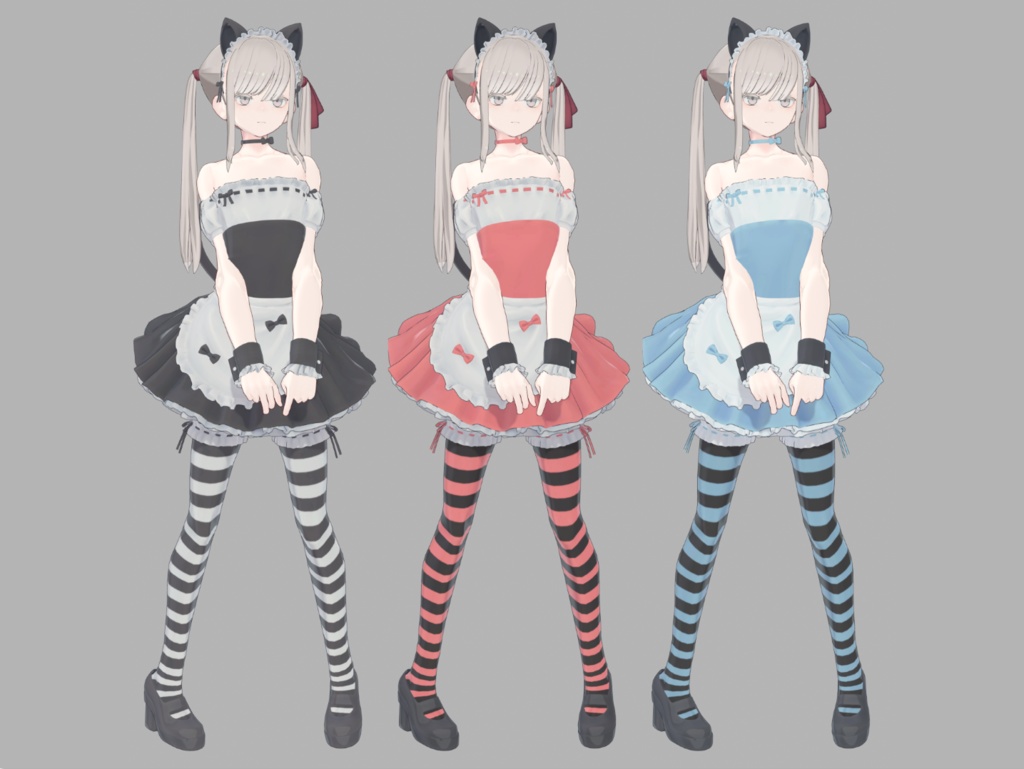 【3Dモデルウェア】NekoMaid