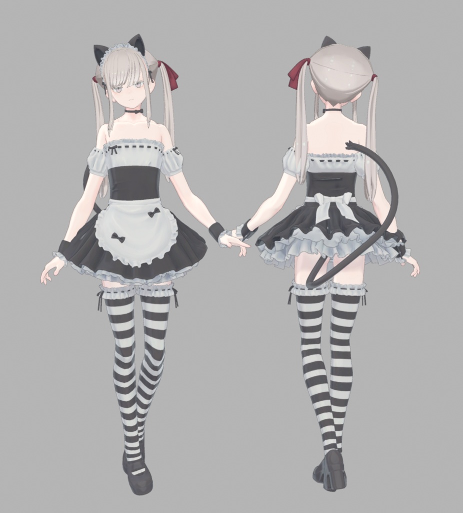 【3Dモデルウェア】NekoMaid