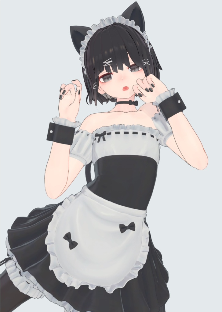 【3Dモデルウェア】NekoMaid