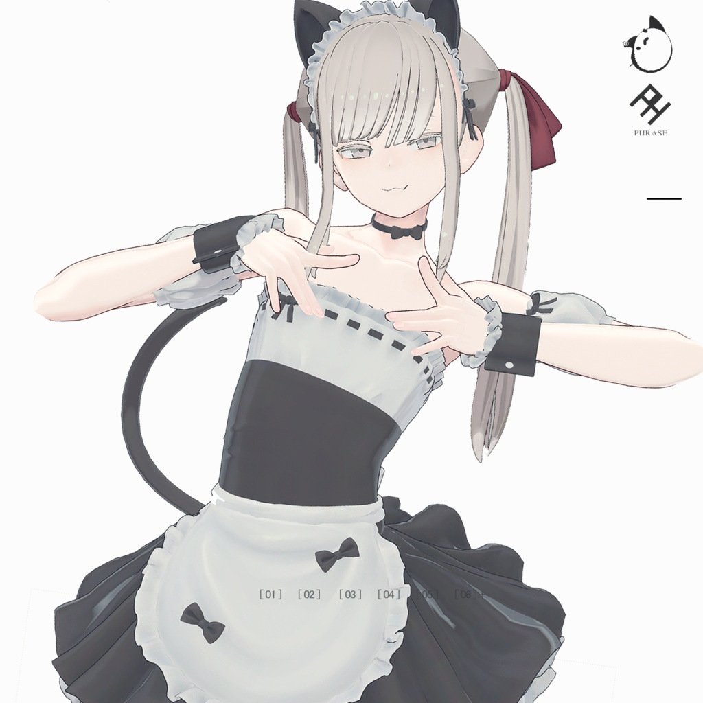 【3Dモデルウェア】NekoMaid