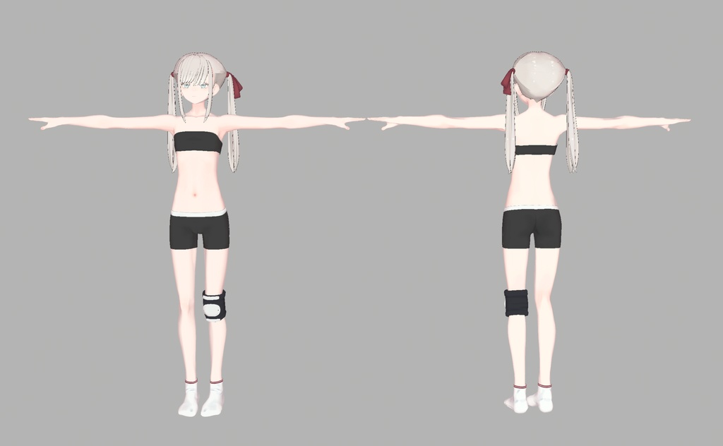 ”Quest対応版”【オリジナル3Dモデル】ヘルベチカ