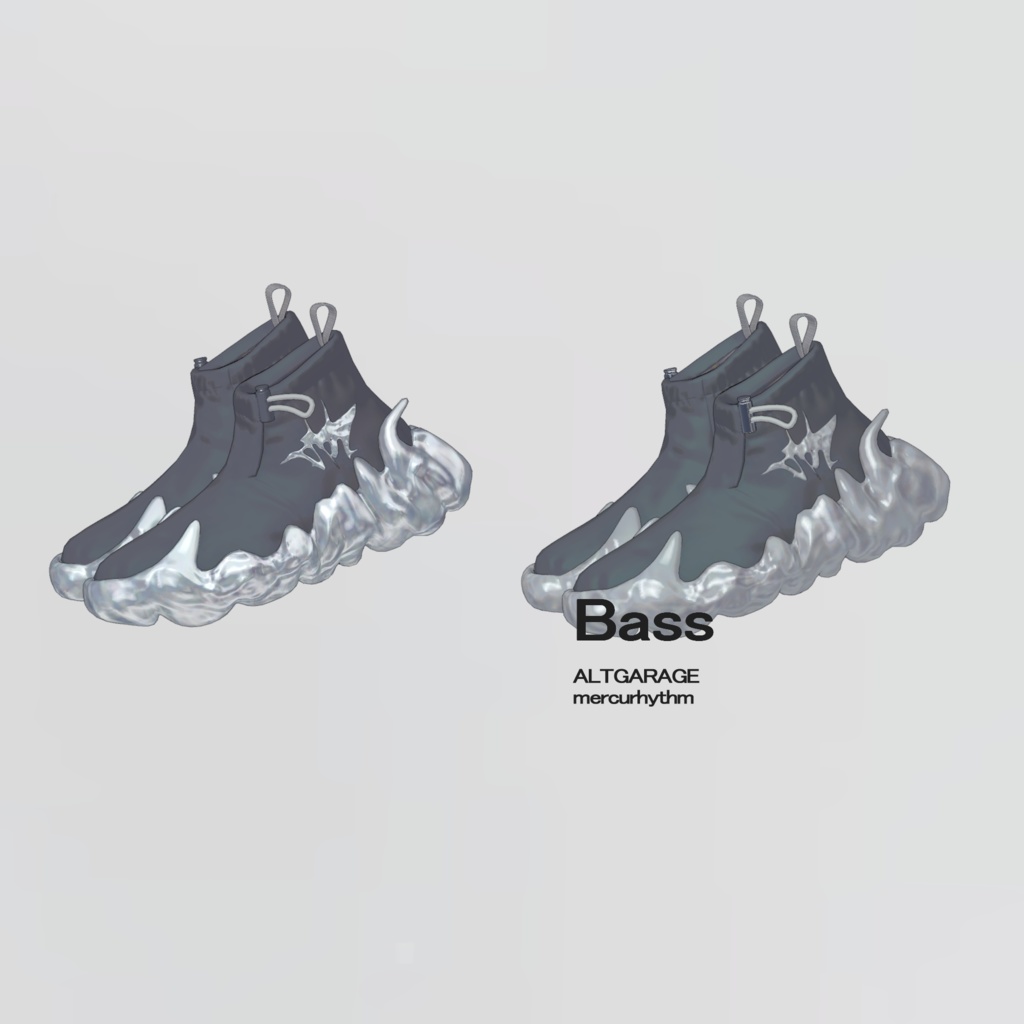【3Dモデルウェア】mercurhythm_Shose x ALTGARAGE