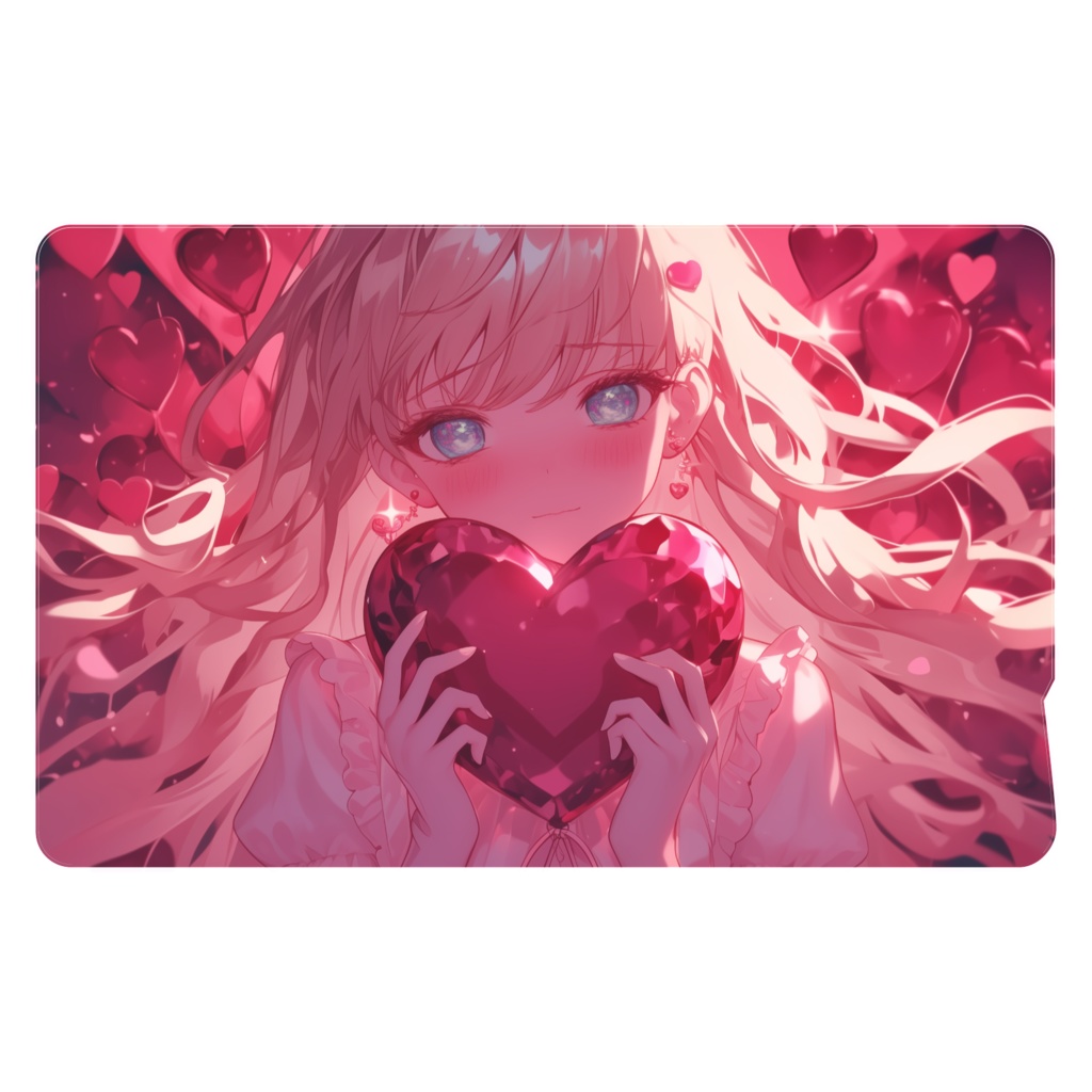 ICカードステッカー(ハートガール5)