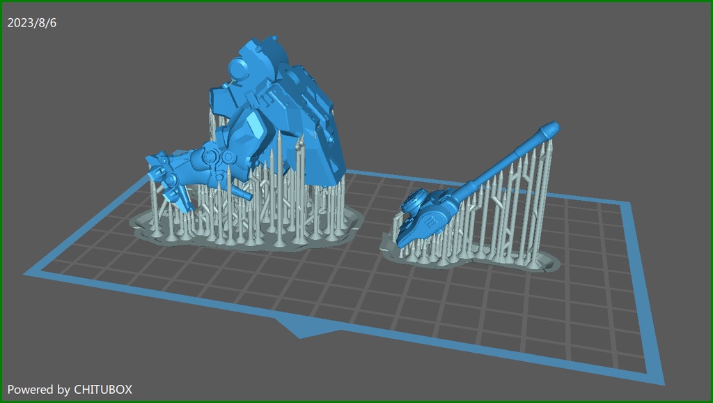 【ミニチュアフィギュア】WALKER TANK