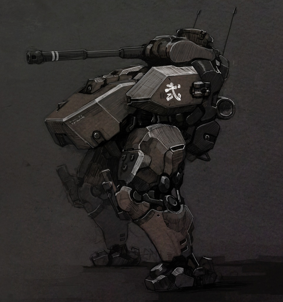 【ミニチュアフィギュア】WALKER TANK