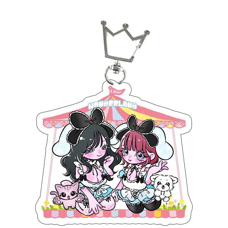 WLアクリルキーホルダー