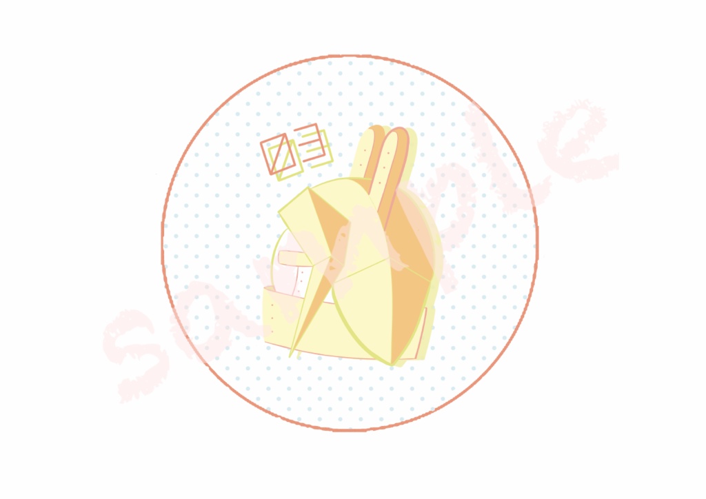 ロボ娘缶バッジセット(ピサン×ブルーベル)