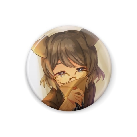 ケモ耳娘缶バッジ