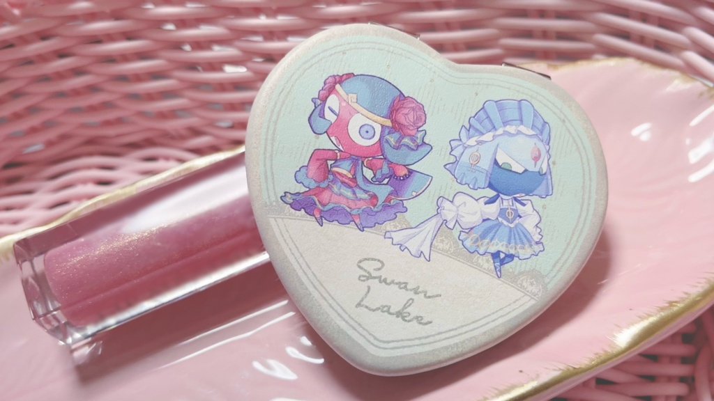 ダークケ口口小隊版 『白鳥の湖』 舞台裏風 ハート型ミラー