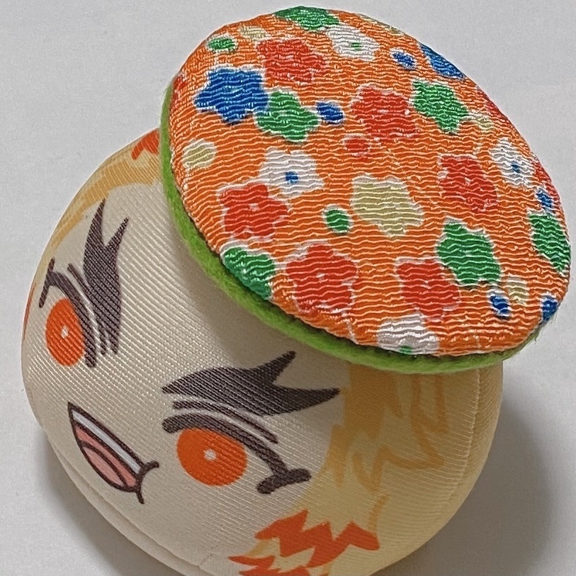 和柄のお帽子（お花）