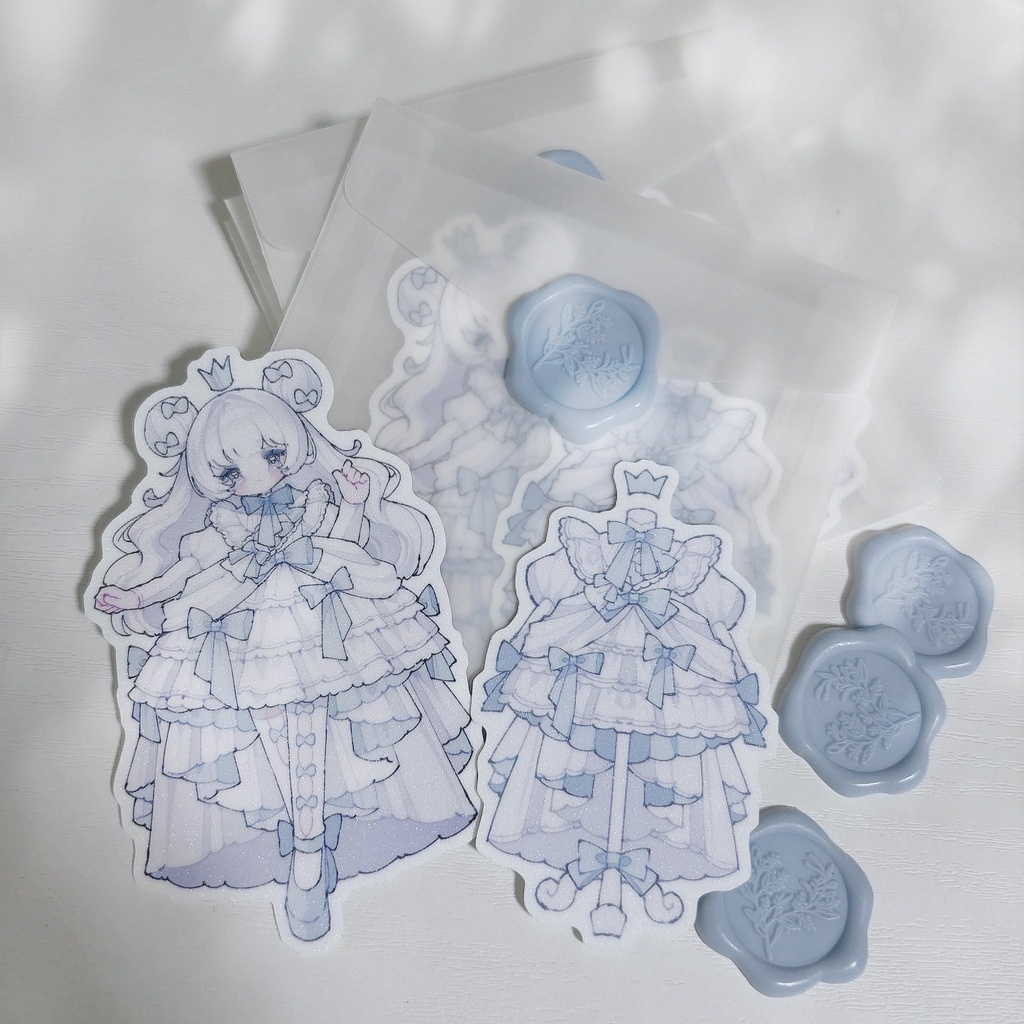 キラキラステッカーセット