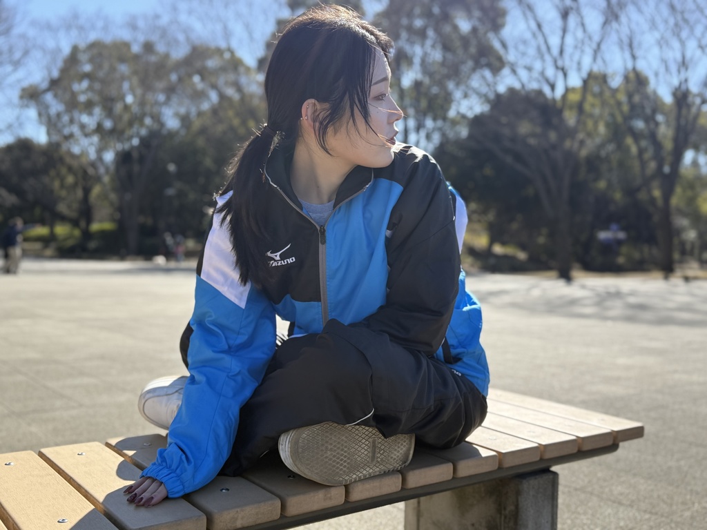 ウインドブレーカー写真　Vol.1 ブルー